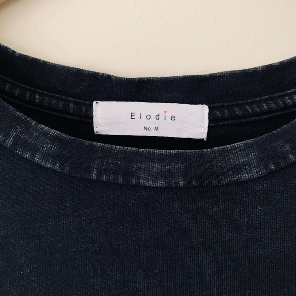 Elodie Jersey Dress Shift Midi  - Distressed details - Picture 5 of 5